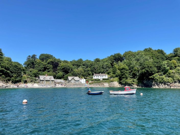 Pilot & Anarth Moored Off Durgan
